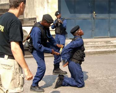 Disposable handcuffing ESP system